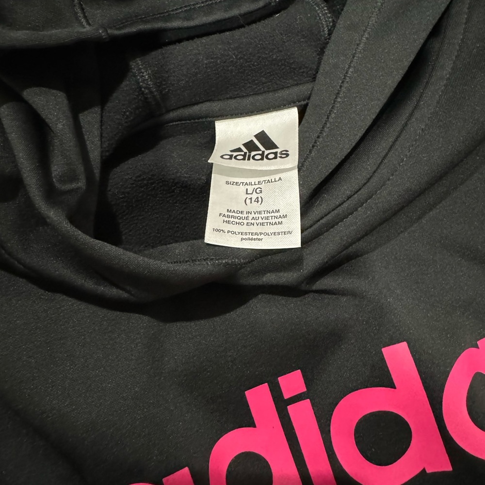 Girls size 14 Adidas sweater shirt NWOT